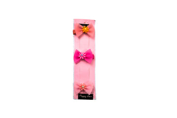 Puppy Love Bow Clips Set - Large